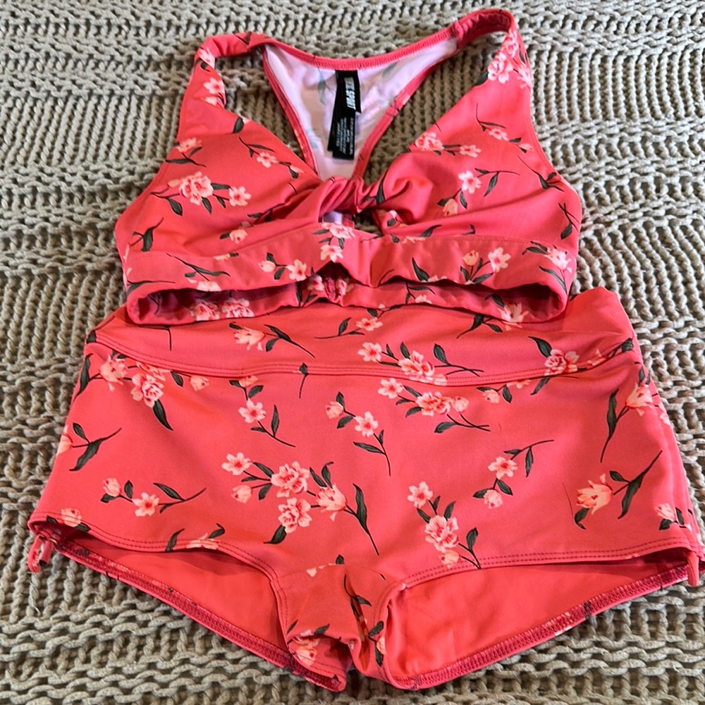PINK Victoria's Secret Floral Bikini Set